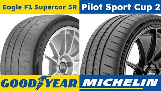 Goodyear Eagle F1 Supercar 3R vs Michelin Pilot Sport Cup 2 (240)