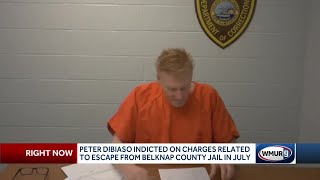 Peter DiBlasio indicted on charges related to escape from Belknap County Jail in July