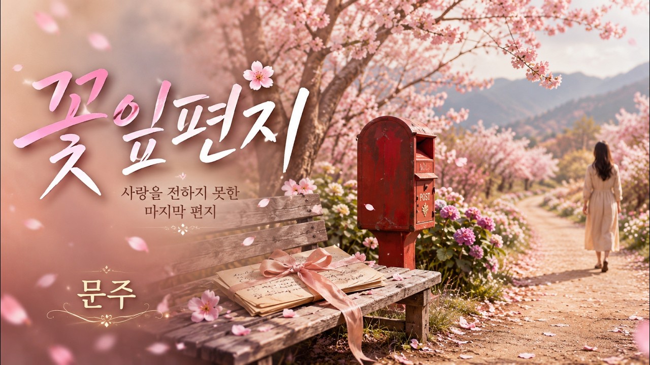꽃잎편지 - 문주 | 사랑을 전하지 못한 마지막 편지 | 감성 발라드