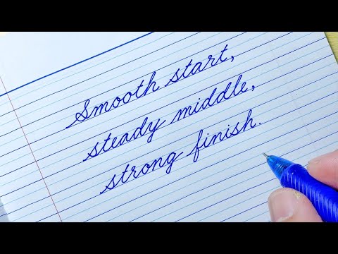 Cursive Writing Quote 128 | Cursive Handwriting Practice | Cursive Writing a to z | Cursive abcd