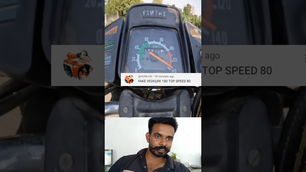 YAMAHA RX100 TOP SPEED || RX100 TOP SPEED TEST