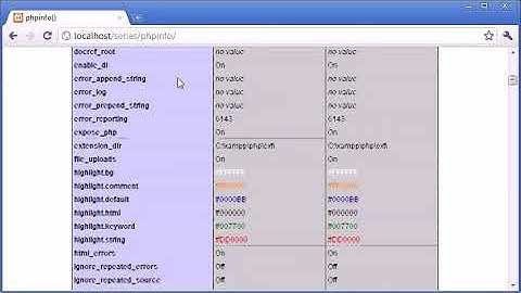 Beginner PHP Tutorial 6 The phpinfo Function