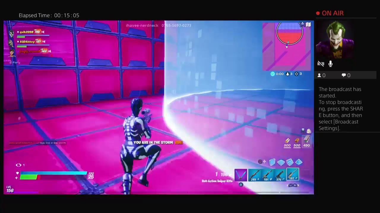 quik2288's Live PS4 Broadcast