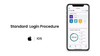 iOS. Login to the application adding Shipping/Trailer data