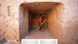 😍 Two Brothers Created an Epic Underground Home!