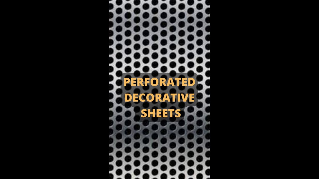 Perforated Decorative Metal Sheet | Decorative Curved Sheets | Decorative Perforated Metal 