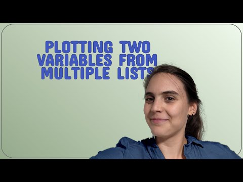 Mathematica: Plotting two variables from multiple lists