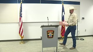 Kendall County sheriff news conference on death of deputy