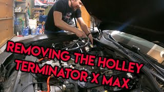 Removing The Holley Terminator X Max From The XLR