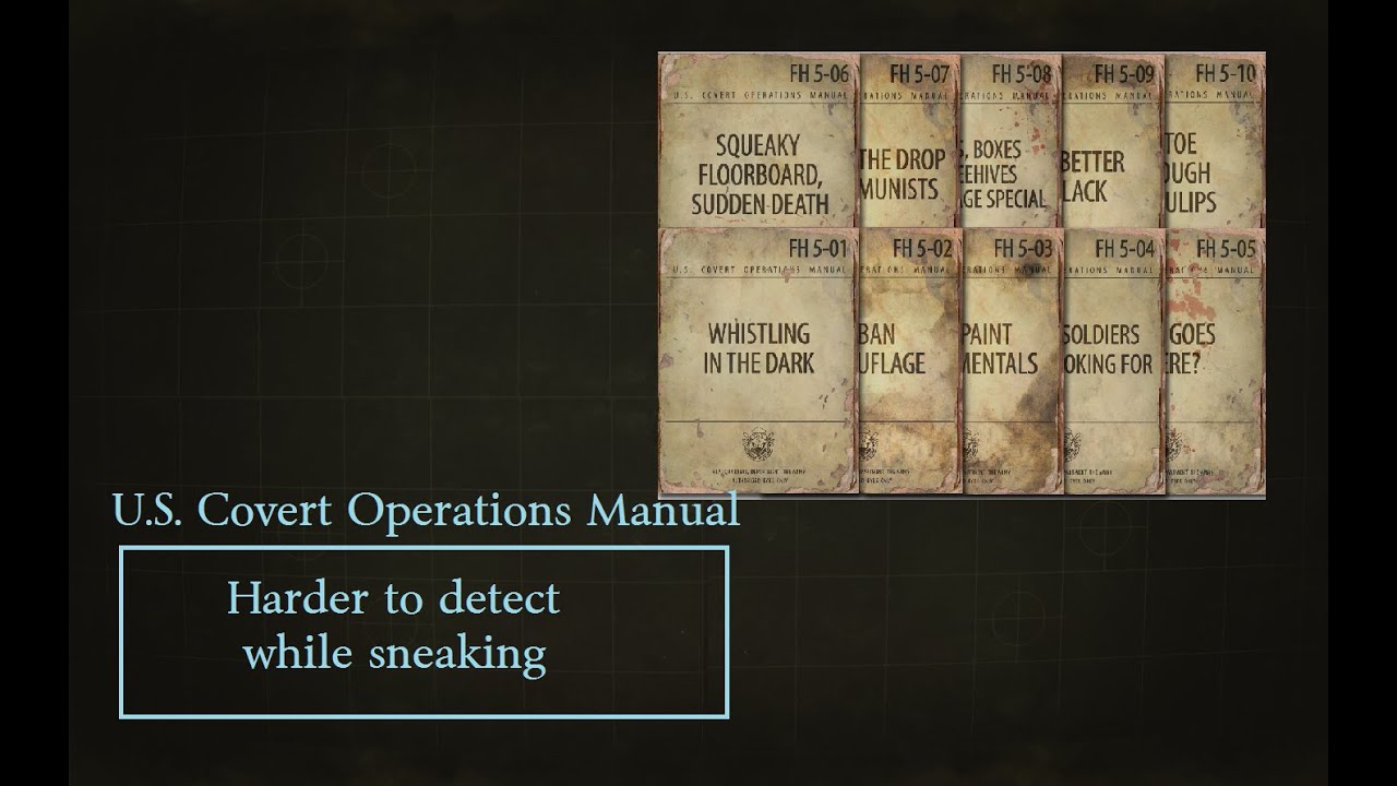 Fallout 4 Guides: U.S. Covert Operations Manual Magazines
