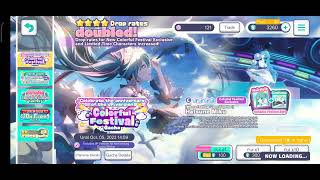 Project Sekai Gacha (EN) 10 pulls Dream festival Anniversary