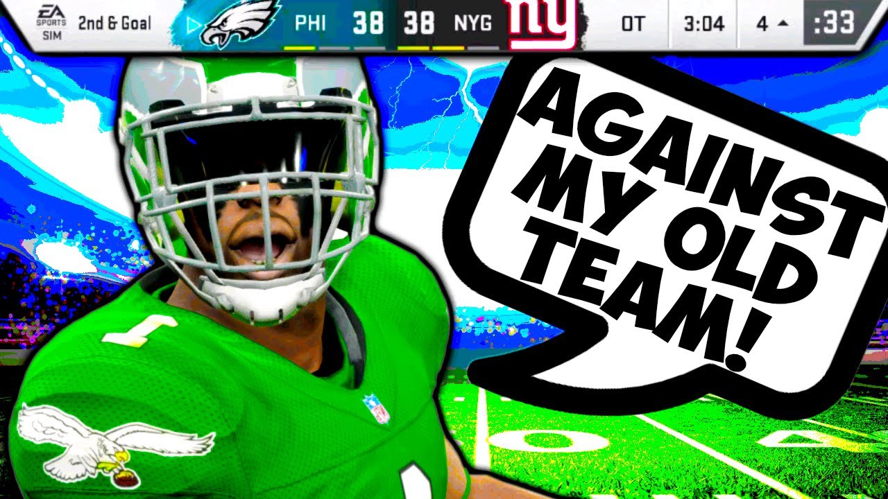 Craziest Overtime Game Ever Against The Giants.. Madden 20 Face Of The Franchise #61