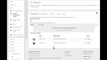 Scheduler: Managing staff-student appointments in Moodle 3.3