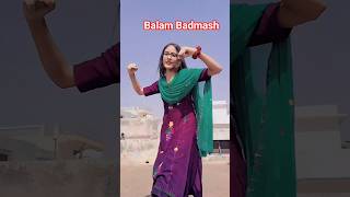 BALAM BADMASH 😎| Aatish | Shiva Choudhary | Khushi Baliyan | Jerry #shorts #ytshorts #dance #viral