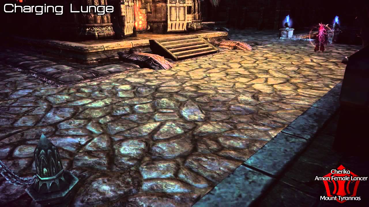 TERA Online - Aman Female Lancer - Draft Video #1