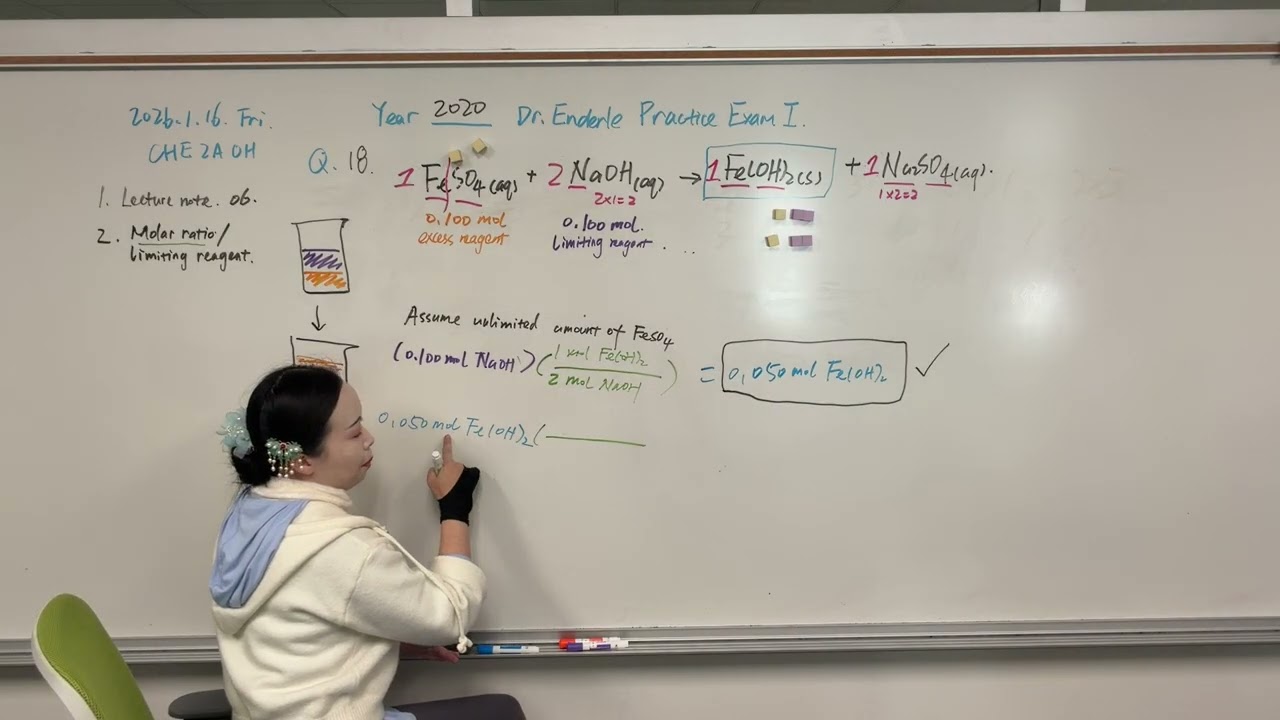 2A 20260116 OH 03 Limiting reagent B