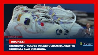 REB yahembye imishinga irimo uwa Nikubuntu Marie wakoze inkweto z'abafite ubumuga bwo kutabona