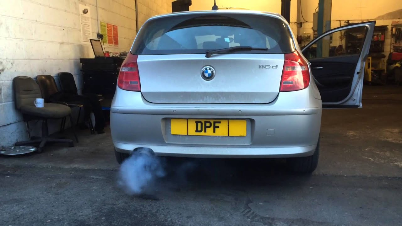 BMW 118d DPF regeneration after specialist cleaning procedure at www ...