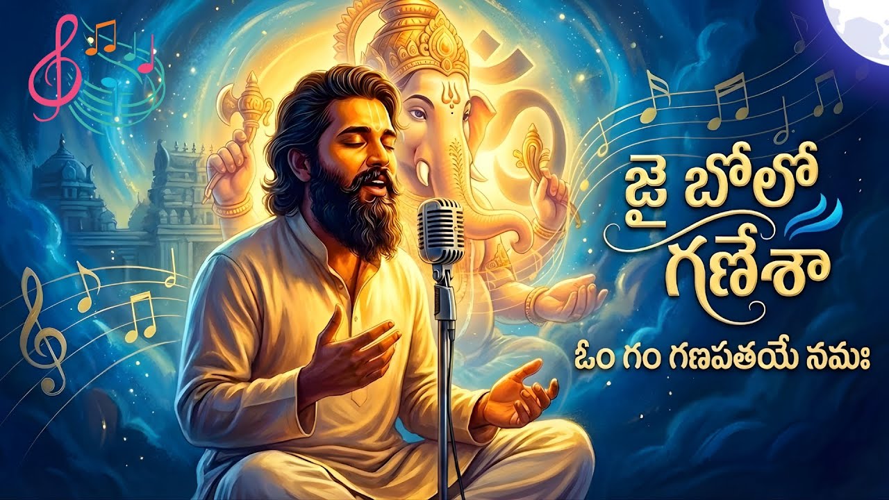ఓం గం గణపతయే నమః | Jai Bolo Ganesha | Telugu Devotional Song | Carnatic Classical Bhakti