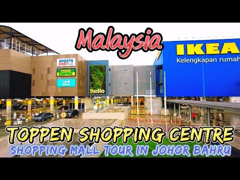 How big the Toppen Shopping Centre / IKEA Johor Bahru