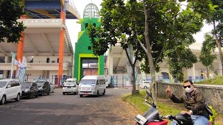 Perjalanan Ke Soreang Bandung menyaksikan Stadion Si Jalak Harupat Dari Dekat