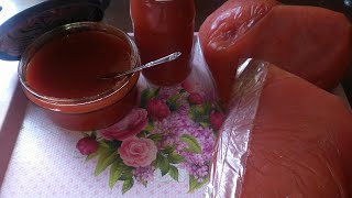 طريقة عمل صلصة الطماطم البيتي (يوميات نونا)