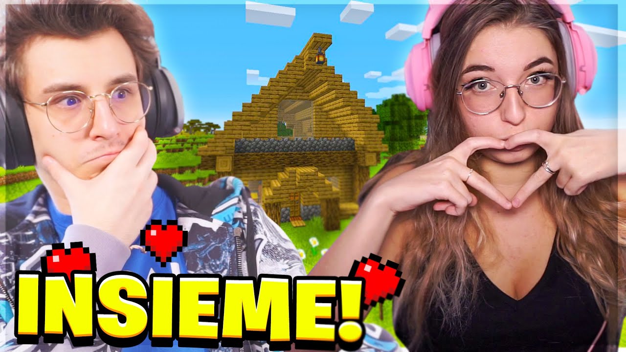 NUOVA VANILLA CON LA RAGAZZA! - Minecraft Vanilla Insieme