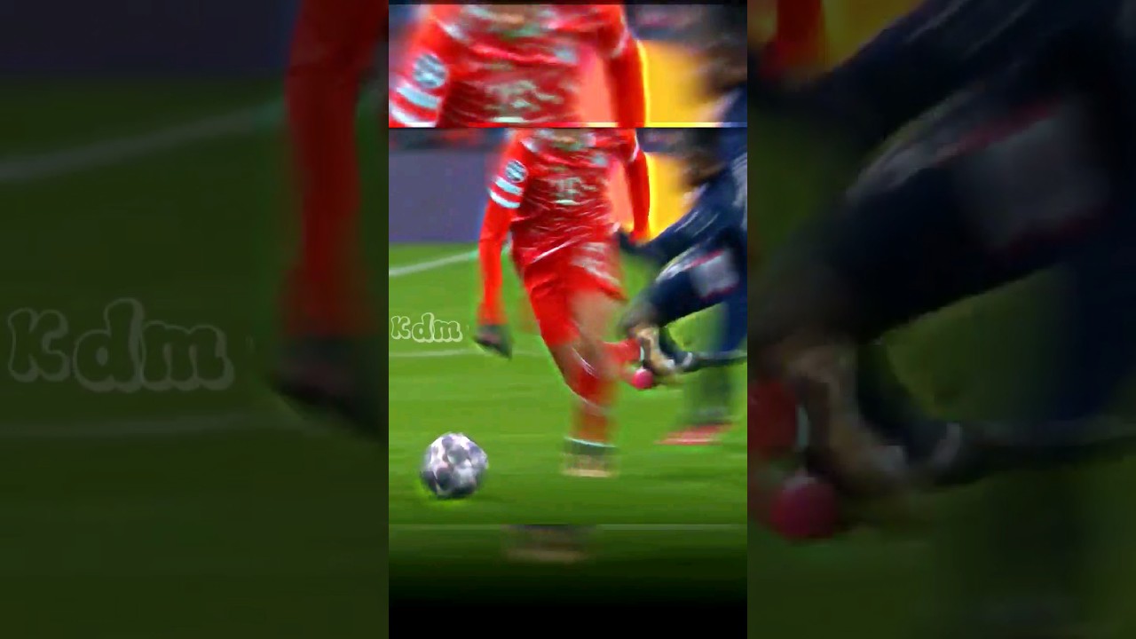 Musiala eats Nuno mendes