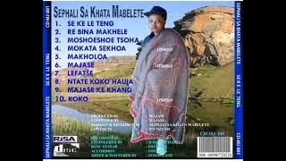 sephali SA khata mabelete.moshoeshoe tsoha