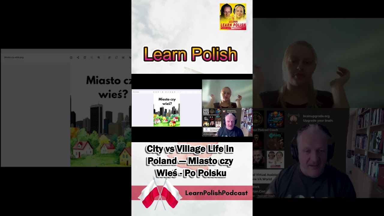 City vs Village Life in Poland — Miasto czy Wieś - Po Polsku Part I