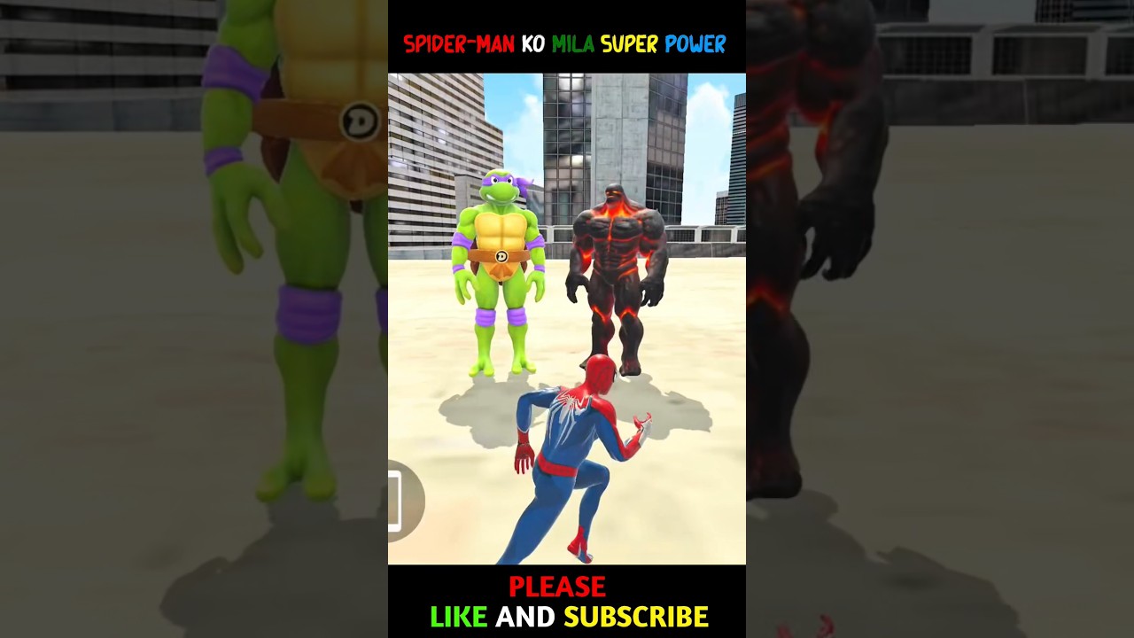 Spider-Man ka mela new power | Indian theft auto 💥