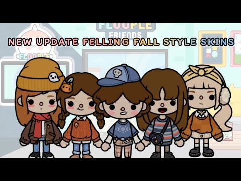NEW UPDATE FOR FELLING FALL STYLE OUTFIT 🤩🥳 | Toca Boca World | Toca JassielChannel |