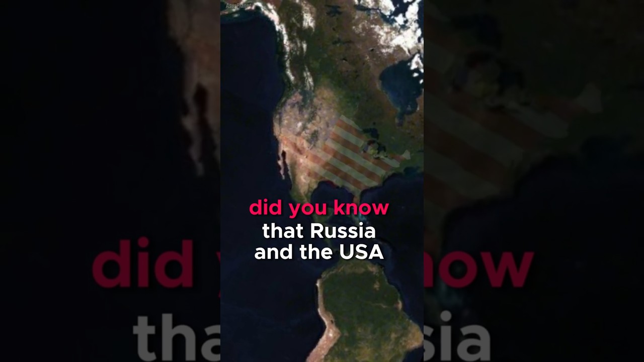 "Did You Know Russia and the USA Are Only 2.4 Miles Apart?" #usa #russia