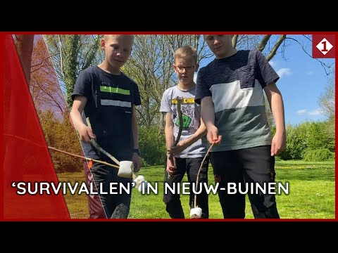 Alleen maar lachende gezichten bij Expeditie Robinson in Nieuw Buinen