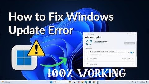 How to Fix Windows 10/11 Update Error FAST! (100% Working in 2025)
