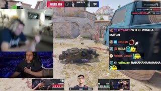 xQc Almost Destroys his PC Setup after Missing Out on $1.2 Million after CS Austin Major Goes to OT