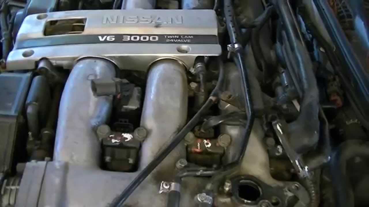 1991 300zx Timing Belt Replacement Part 1 YouTube