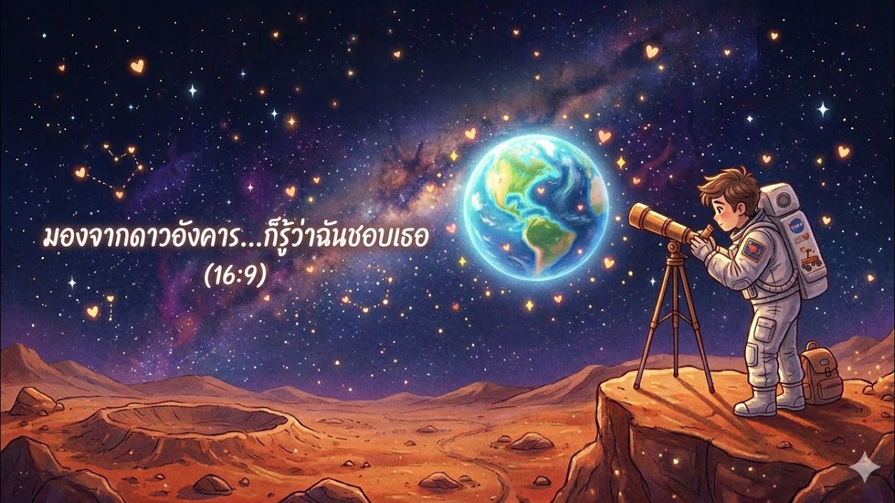 มองจากดาวอังคาร...ก็รู้ว่าฉันชอบเธอ 