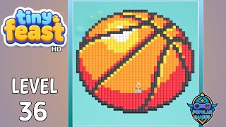 Tiny Feast Level 36: Gameplay Solution