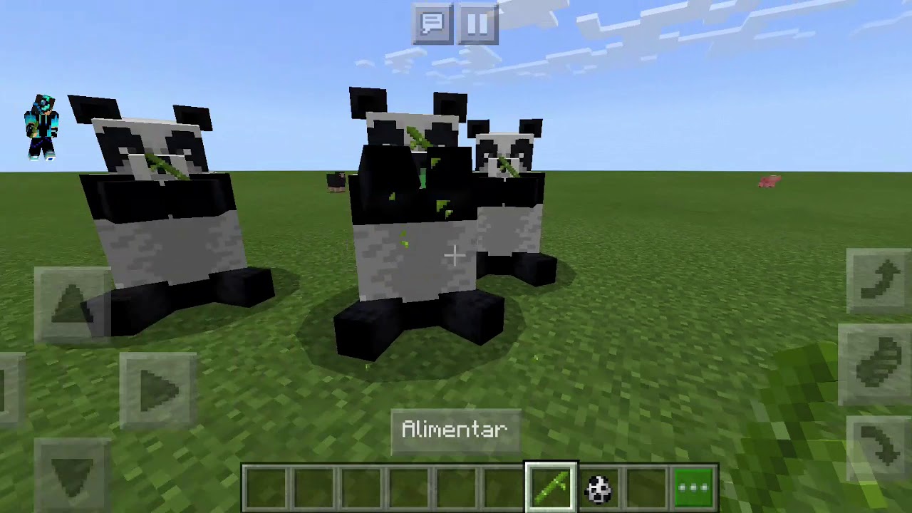 Quais são os pandas do minecraft??? - YouTube