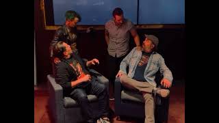 Ruby Soho and Angelo Parker wrestle Sal and Q for a quick nap lol 😅