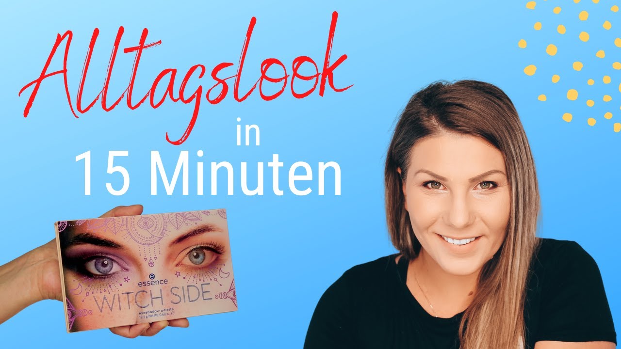 ALLTAGS Make up in 15 MINUTEN | Essence Witch SIde Palette | Spachtelstunde mit Lewi Toska