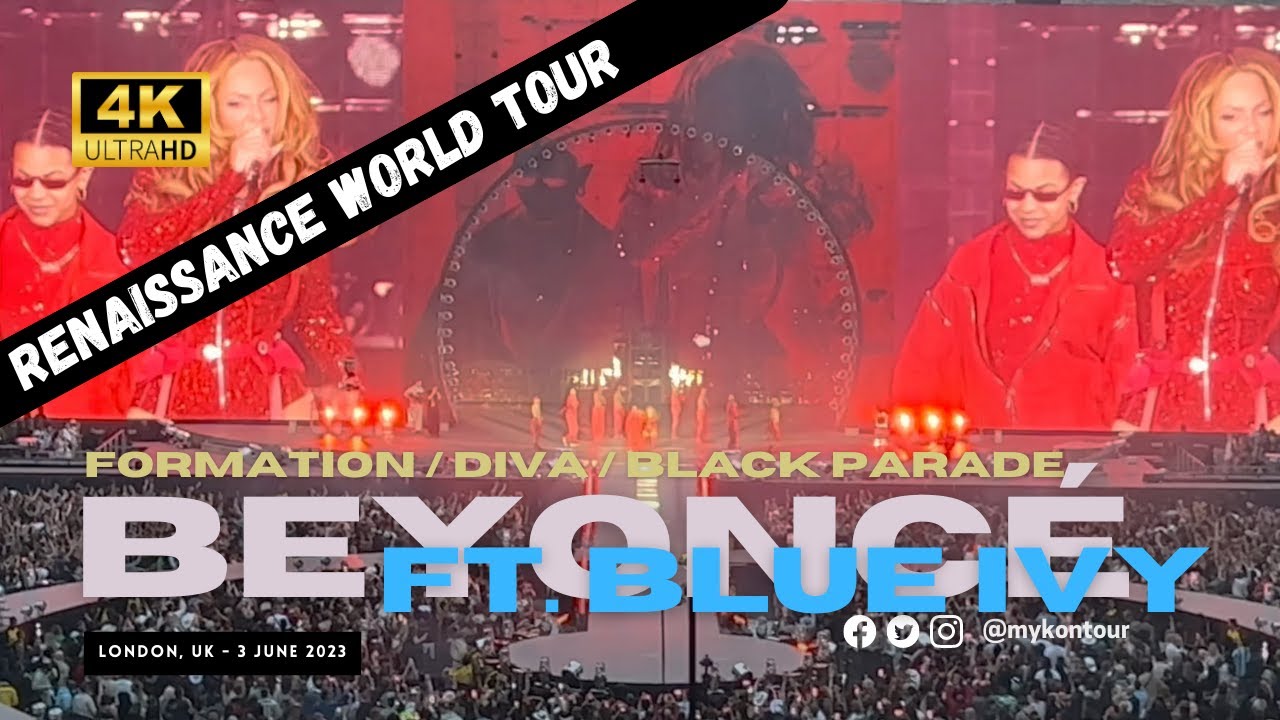 Beyoncé & Blue Ivy - Formation, Diva & Black Parade - [4K ULTRA HD ...