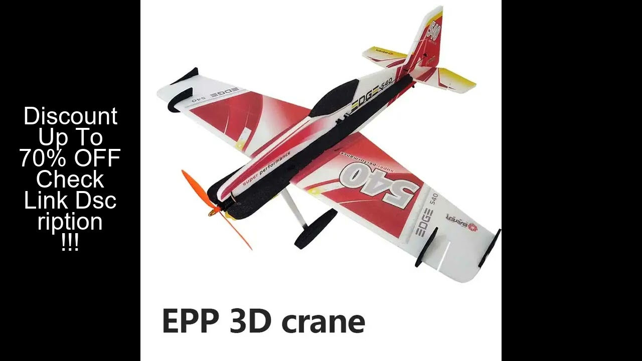 Model Airplane Assembly Diy Edge540t Solid Epp 3d Aircraft F3p Aircraft 1m Wingspan With Wing Fixed