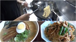 fried rice and ramen - japanese style