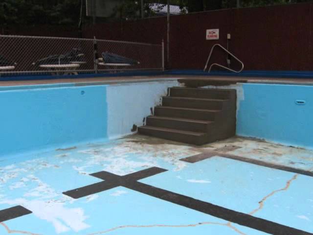 Rug Bi udgifterne How to build concrete steps in a swimming pool - YouTube