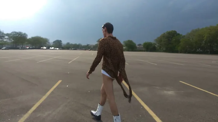 Male model walking Tyler fay