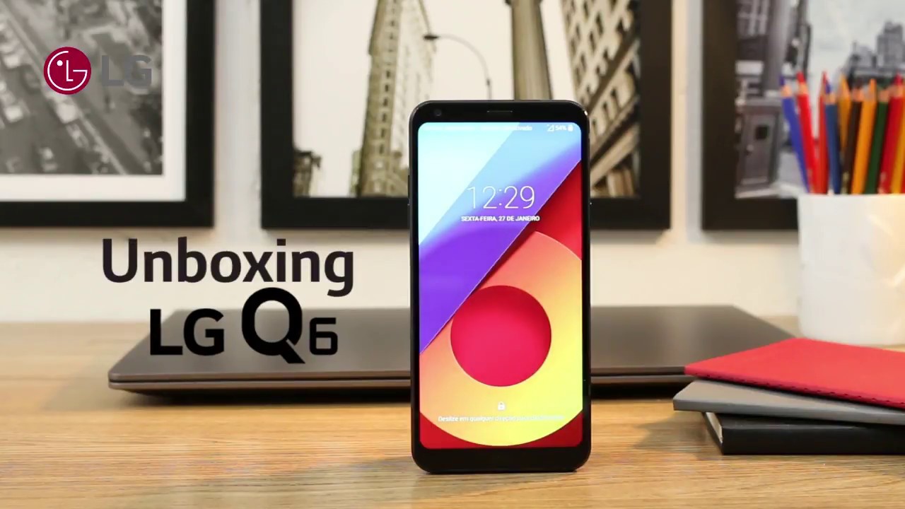 Unboxing do novo LG Q6 | Submarino