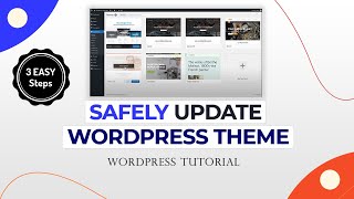 Easy Way To Update WordPress Theme | WordPress Tips