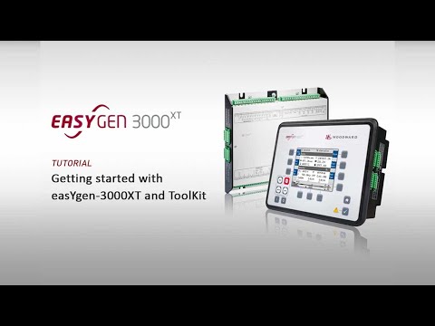 Woodward easygen3000XT training Part 1: Getting started with easYgen300XT and toolkit